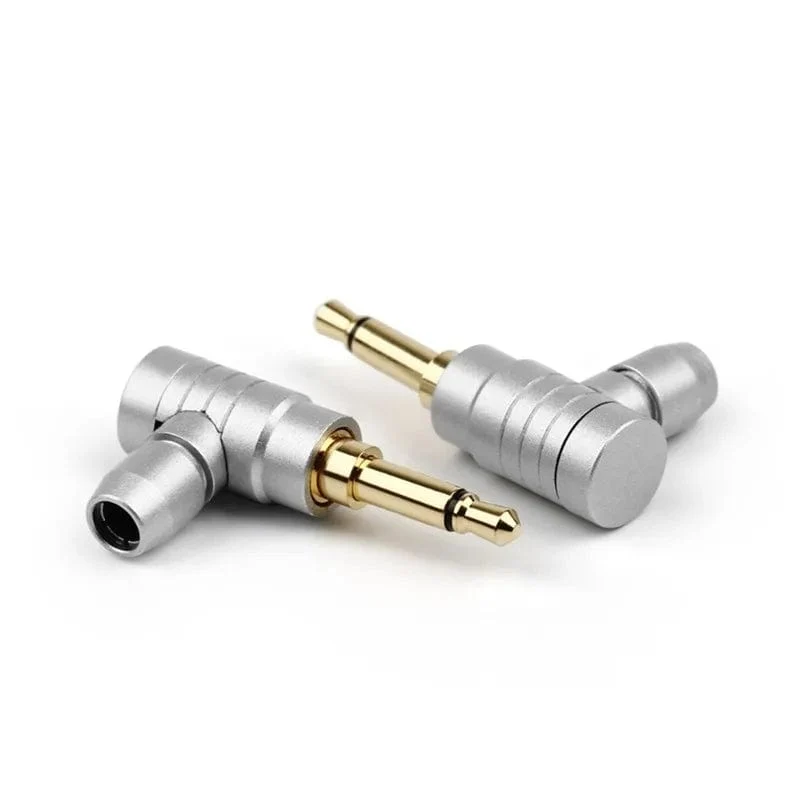 90 Grad 2 3 4 Polige Buchse 3.5mm Stecker Kopfhörerstecker Stecker L Typ Vergoldetes Kupfer Unterhaltungselektronik Audio Terminal