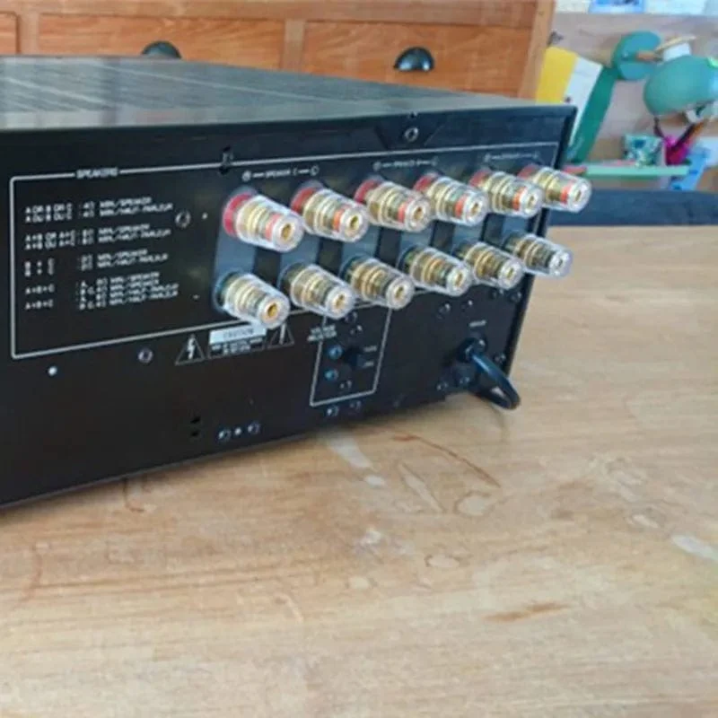 Binding Post Bananenstecker Buchse Vergoldet Lautsprecher Terminal Verstärker Audio Stecker Unterhaltungselektronik Massiv Hartkupfer
