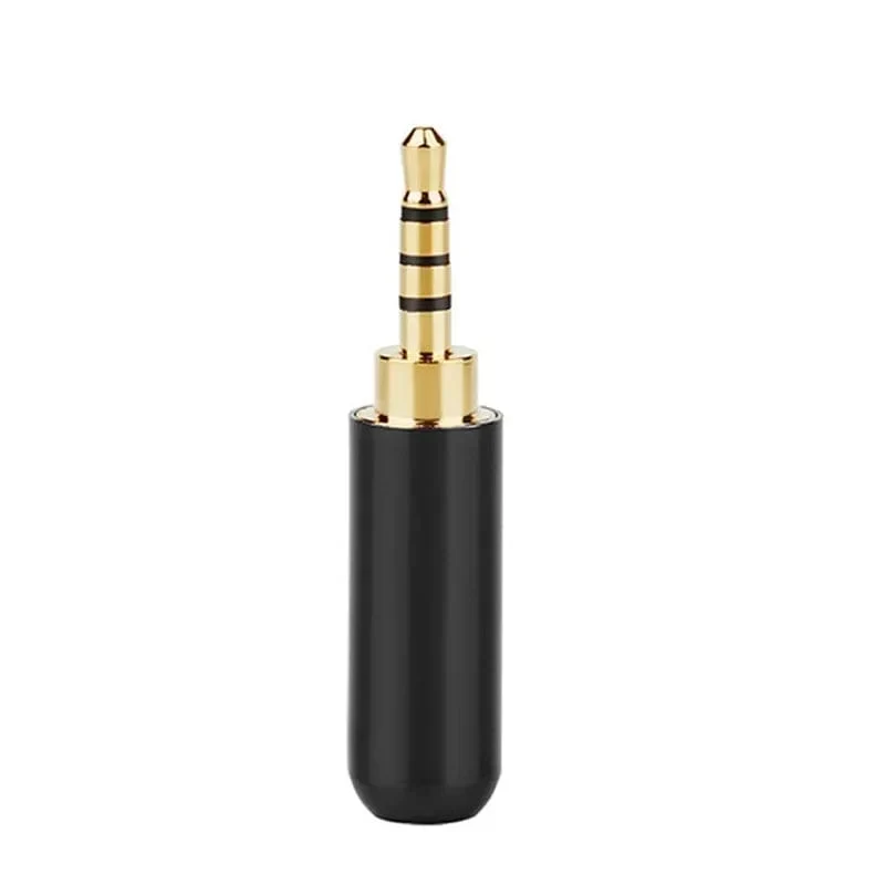 Großhandel Jack 2 5 mm Kopfhörerstecker 4-poliger Audio-2.5-mm-Anschluss Unterhaltungselektronik DIY Upgraded Kopfhörerkabel Metalllegierung