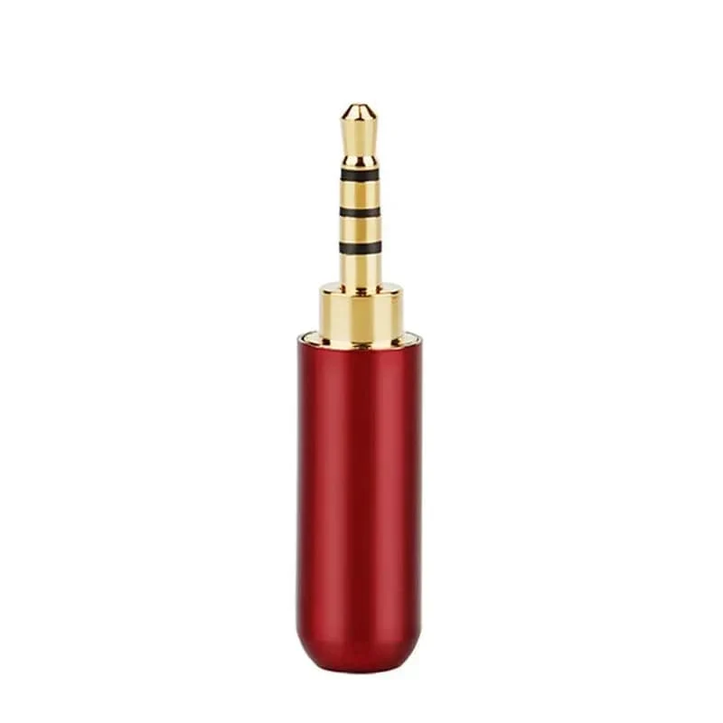 Großhandel Jack 2 5 mm Kopfhörerstecker 4-poliger Audio-2.5-mm-Anschluss Unterhaltungselektronik DIY Upgraded Kopfhörerkabel Metalllegierung