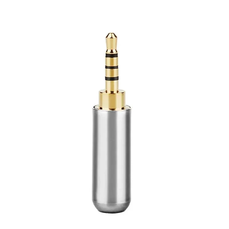 Großhandel Jack 2 5 mm Kopfhörerstecker 4-poliger Audio-2.5-mm-Anschluss Unterhaltungselektronik DIY Upgraded Kopfhörerkabel Metalllegierung