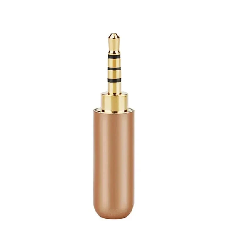 Großhandel Jack 2 5 mm Kopfhörerstecker 4-poliger Audio-2.5-mm-Anschluss Unterhaltungselektronik DIY Upgraded Kopfhörerkabel Metalllegierung