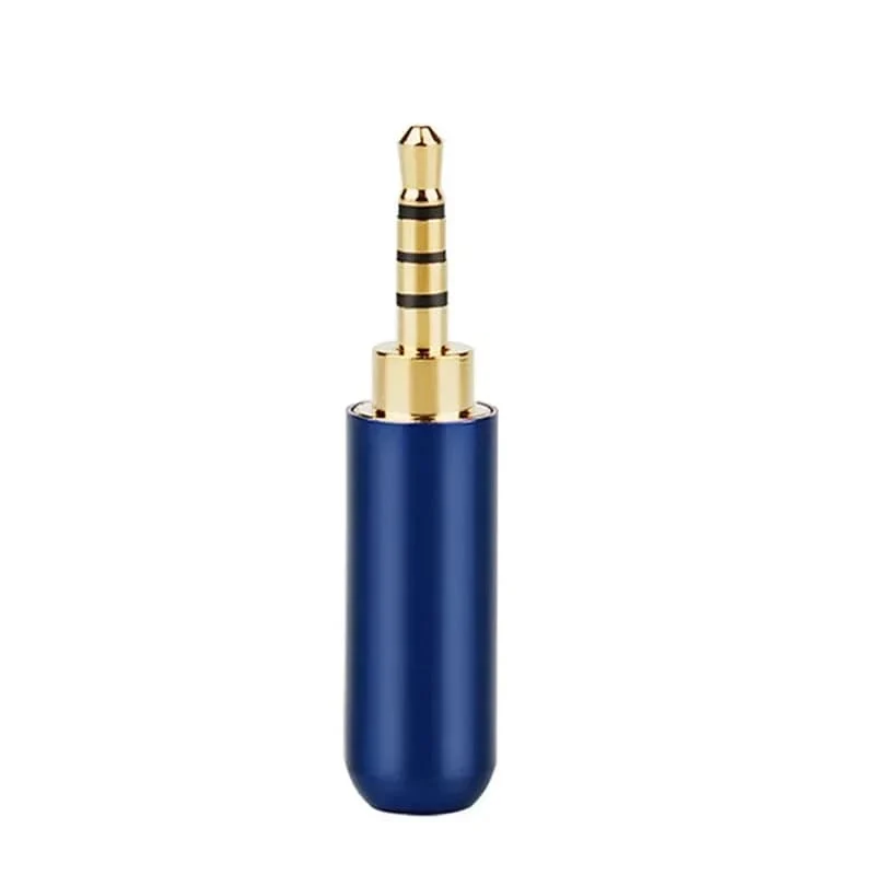 Großhandel Jack 2 5 mm Kopfhörerstecker 4-poliger Audio-2.5-mm-Anschluss Unterhaltungselektronik DIY Upgraded Kopfhörerkabel Metalllegierung