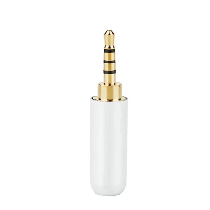 Großhandel Jack 2 5 mm Kopfhörerstecker 4-poliger Audio-2.5-mm-Anschluss Unterhaltungselektronik DIY Upgraded Kopfhörerkabel Metalllegierung