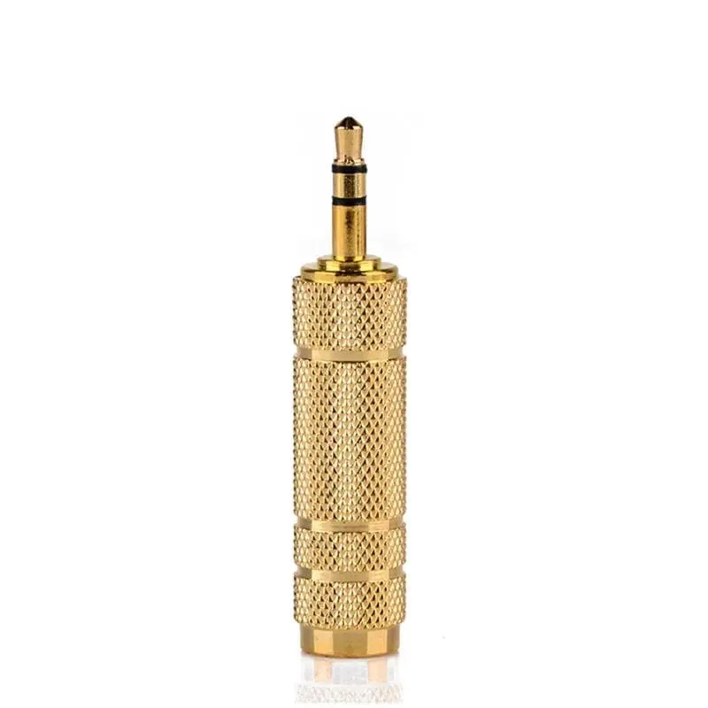 Jack 3.5mm zu 6.5mm Audio Adapter 3 Pole AUX Konverter 6.35 zu 3.5 Adaptador Männlich Weamale Stecker Verbraucher Elektronik