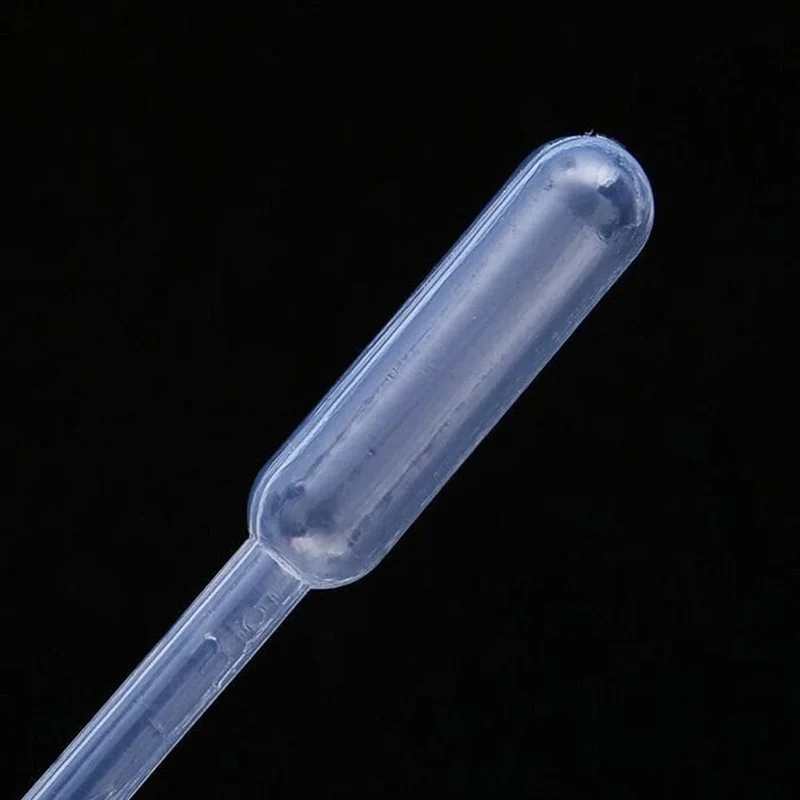 50 Stück Laborpipetten aus Kunststoff, Einweg-Transfer-Pasteurpipetten, Make-up-Tools, Pipette, durchsichtiges Experimentierzubehör für das Labor