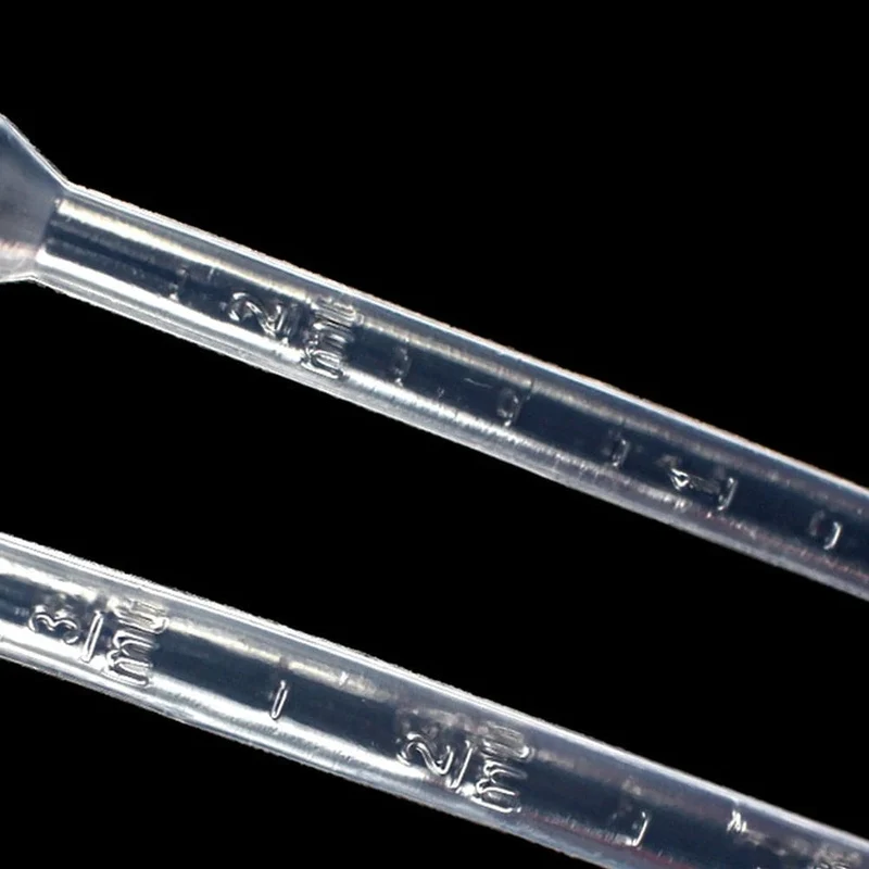 50 Stück Laborpipetten aus Kunststoff, Einweg-Transfer-Pasteurpipetten, Make-up-Tools, Pipette, durchsichtiges Experimentierzubehör für das Labor