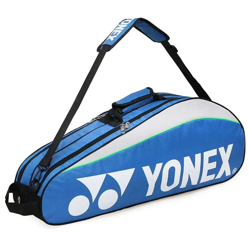 YONEX Original Badminton-Tasche für maximal 3 Schläger mit Schuhfach, Federball-Schläger-Sporttasche für Männer oder Frauen 9332bag
