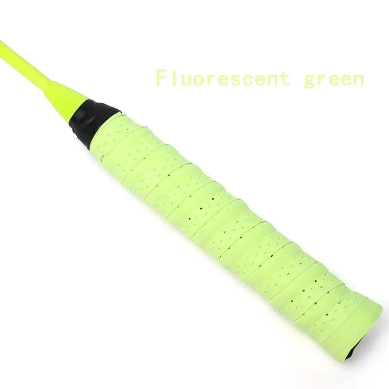 6 Farben Marke Anti-Rutsch-Schlägergriff Badminton Overgrips Schweißband Outdoor-Sportzubehör Tennisband Handgriffe