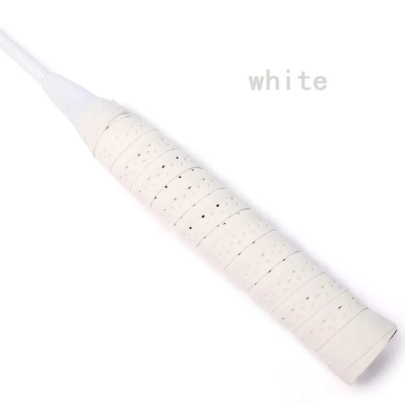 6 Farben Marke Anti-Rutsch-Schlägergriff Badminton Overgrips Schweißband Outdoor-Sportzubehör Tennisband Handgriffe