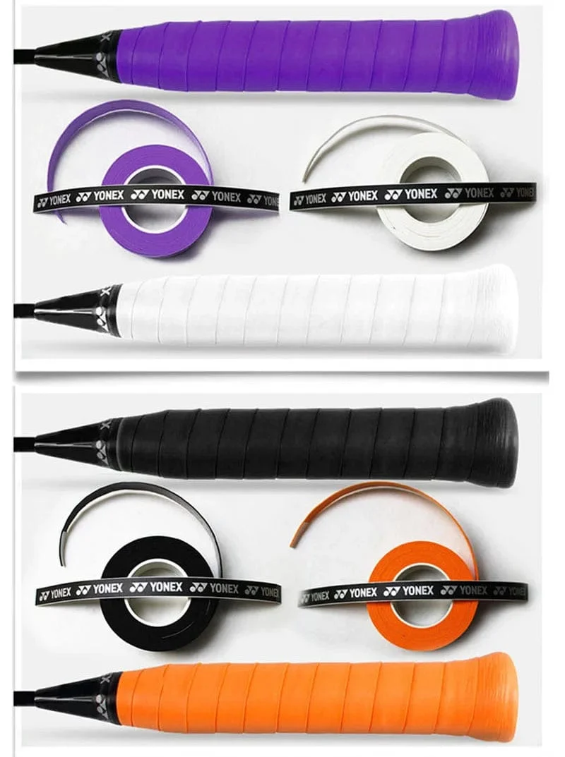 YONEX 3 Griffe/Packung Tuch AC102 AC102EX 102C Handkleber Tennis Badmintonschläger Professionelle Anti-Rutsch-Schläger Padel Sticky Grip