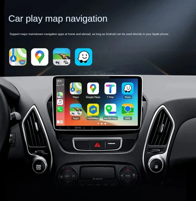 2024 Android 13 Smart Box Android Auto Drahtloser Carplay-Adapter Eingebauter Play Store für Youtube Nexflit Auto-Intelligenzsysteme