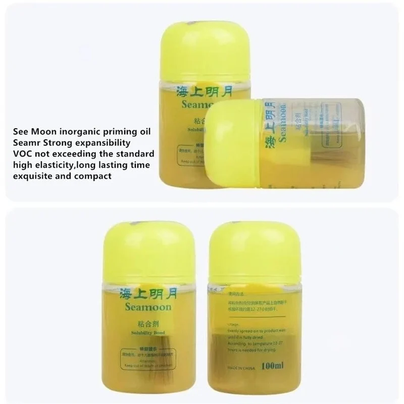 Neuer Tischtennisschläger HAIFU SEA MOON Professioneller Tischtennisgummi Löslichkeits-Booster/Bond-Öl/VOC Tune-Kleber 100 ML