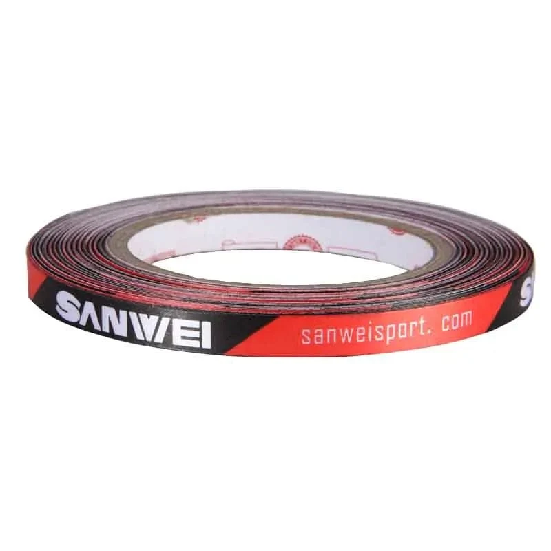 1 cm * 25 mt Original SANWEI Tischtennisschläger Kantenband Seitenschutz Ping-Pong-Schläger Schutzband
