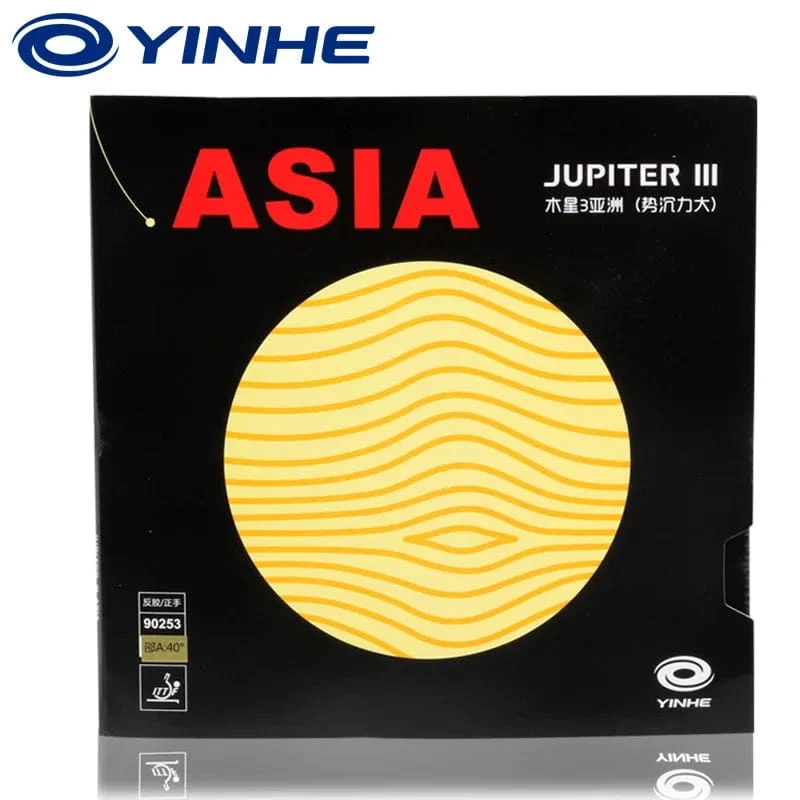 Yinhe Jupiter 3 Asia Tischtennis-Gummi, klebriger Ping-Pong-Gummi, gut für schnelle Angriffe, mit Schlaufenantrieb