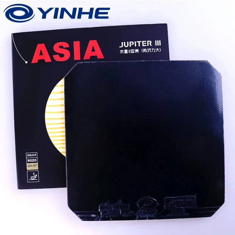 Yinhe Jupiter 3 Asia Tischtennis-Gummi, klebriger Ping-Pong-Gummi, gut für schnelle Angriffe, mit Schlaufenantrieb