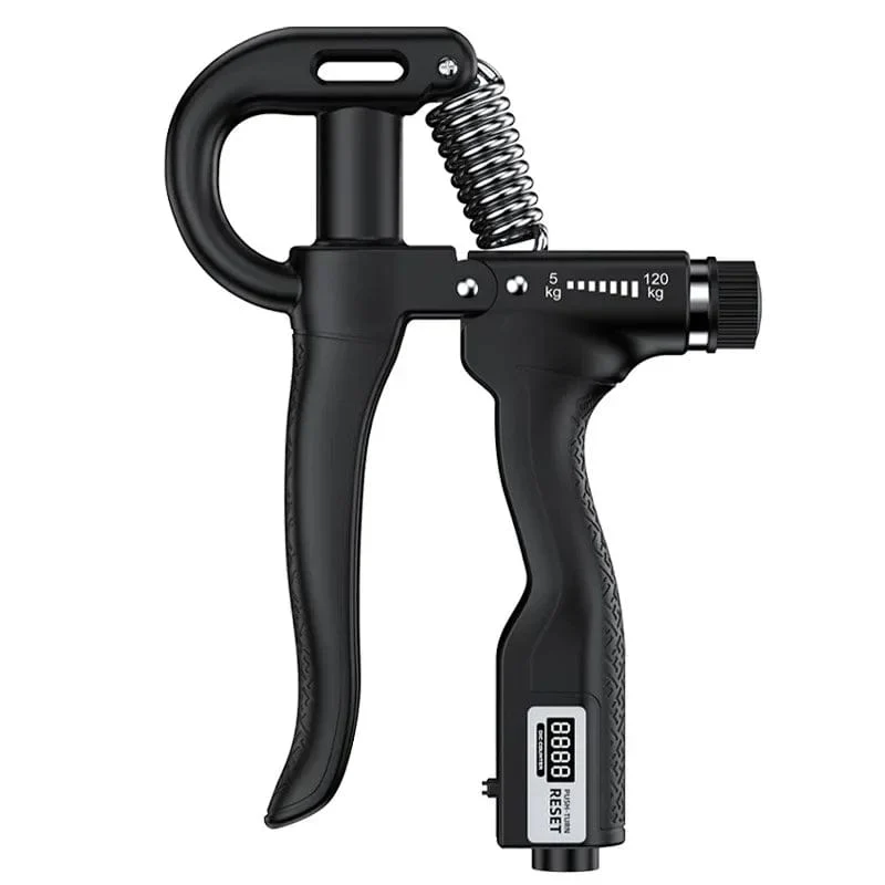 5–120 kg verstellbarer schwerer Handgriff-Stärker, Finger-Expander, Arm, Handgelenk, Unterarm, Trainer, Fitness-Greifer-Übung für Patienten