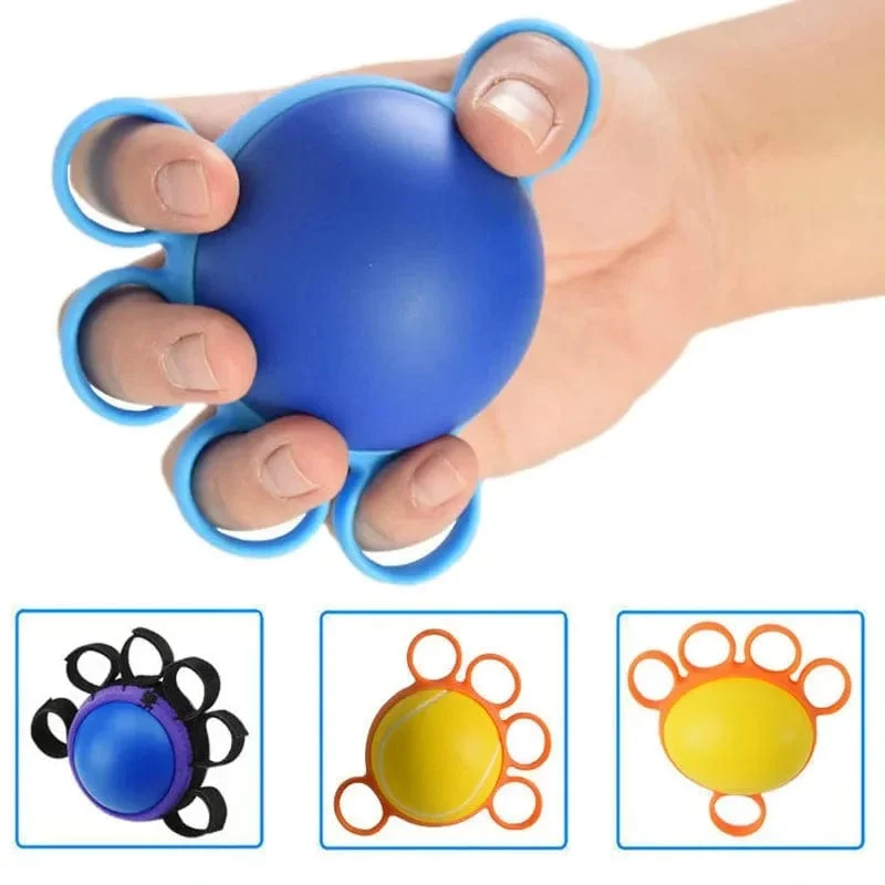 Handtherapie Griffstärker Ballstretcher Finger Pow Fitness Armübung Muskel Relex Erholung Rehabilitationsausrüstung