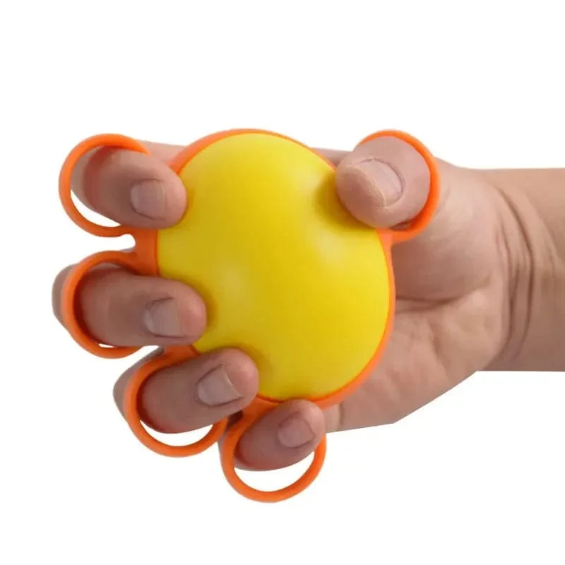 Handtherapie Griffstärker Ballstretcher Finger Pow Fitness Armübung Muskel Relex Erholung Rehabilitationsausrüstung