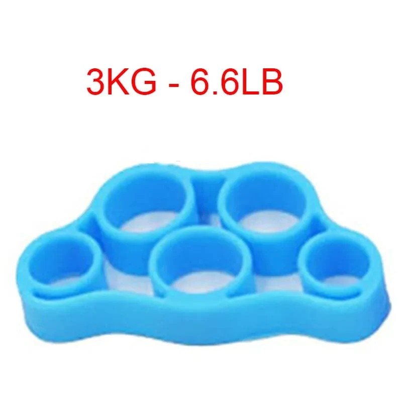 Handgreifer Silikon Finger Expander Übung Handgriff Handgelenk Krafttrainer Fingertrainer Widerstandsbänder Fitness