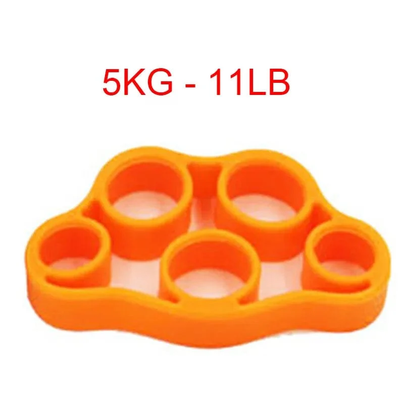Handgreifer Silikon Finger Expander Übung Handgriff Handgelenk Krafttrainer Fingertrainer Widerstandsbänder Fitness