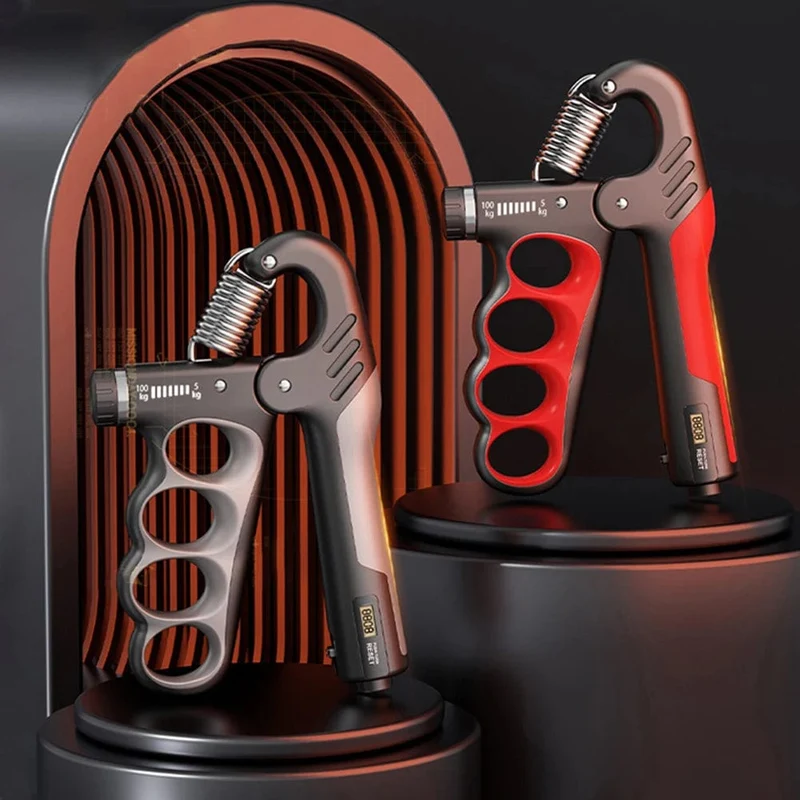 5–100 kg Griffkraft-Trainer, Handgelenk-Expander, verstellbarer Widerstand, Fitness-Studio, Training, Handgreifer für Muskelaufbau