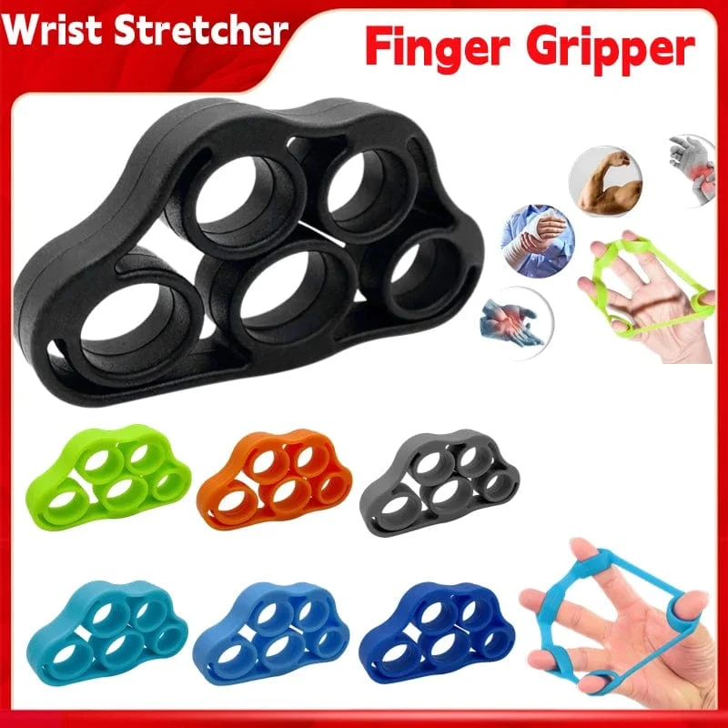 Handgelenksstrecker, Fingergreifer, Expander, Krafttrainer, Übung, Silikon-Handgreifer, 5-Finger-Prise, Karpal-Expander für Fitnessstudio