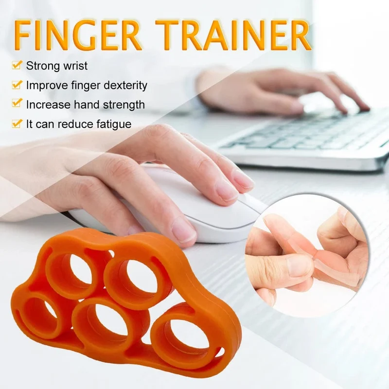 Handgelenksstrecker, Fingergreifer, Expander, Krafttrainer, Übung, Silikon-Handgreifer, 5-Finger-Prise, Karpal-Expander für Fitnessstudio