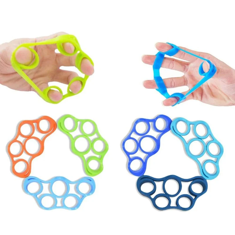 Handgelenksstrecker, Fingergreifer, Expander, Krafttrainer, Übung, Silikon-Handgreifer, 5-Finger-Prise, Karpal-Expander für Fitnessstudio