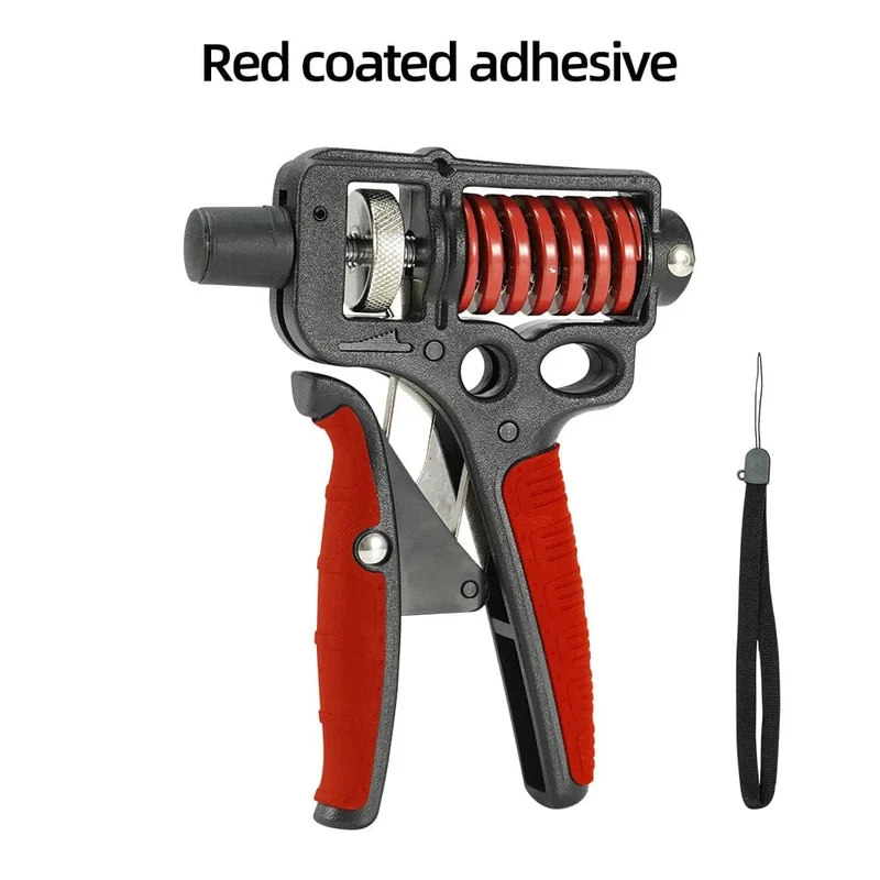 5–120 kg verstellbarer schwerer Handgriff-Stärker, Finger-Expander, Arm, Handgelenk, Unterarm, Trainer, Fitness, Stahlfeder, Greifer-Übung