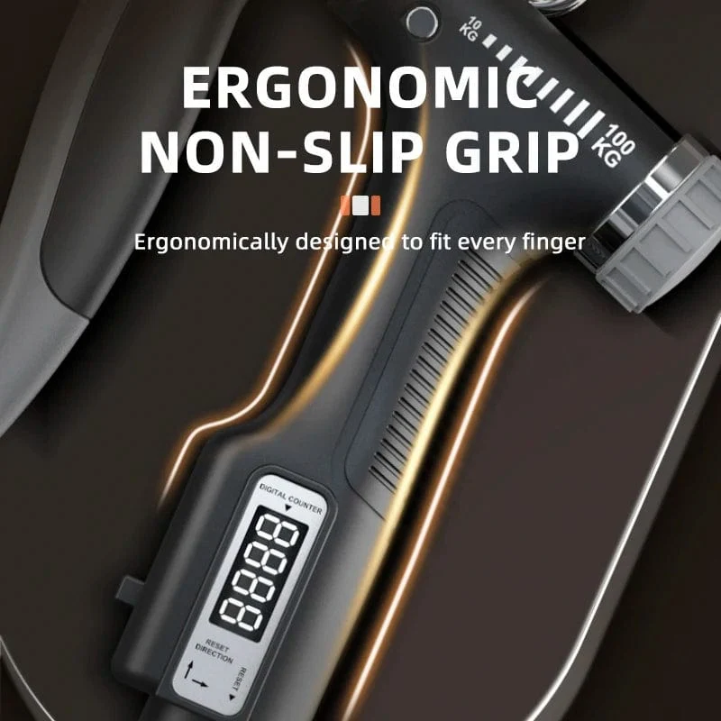 Smart Zählen Hand Grip 10-100 KG Einstellung Übung Kraft Stärkung Zangen Frühling Finger Pinch Handgelenk Expander Training 1PC