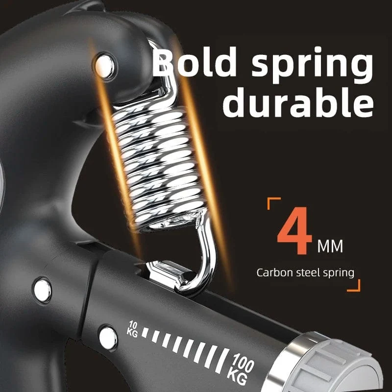 Smart Zählen Hand Grip 10-100 KG Einstellung Übung Kraft Stärkung Zangen Frühling Finger Pinch Handgelenk Expander Training 1PC