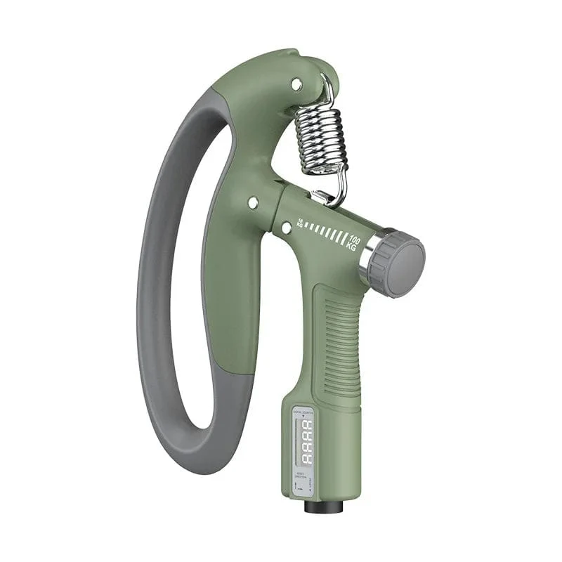 Smart Zählen Hand Grip 10-100 KG Einstellung Übung Kraft Stärkung Zangen Frühling Finger Pinch Handgelenk Expander Training 1PC