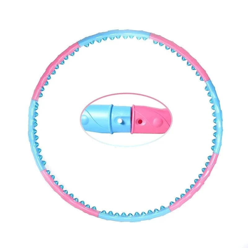 Zweireihige Magnetit-Fitnessreifen mit 8 Abschnitten, Übungstraining, Sportreifen, Fitnessgeräte, Heimtraining, Gewichtsverlust-Massagegerät