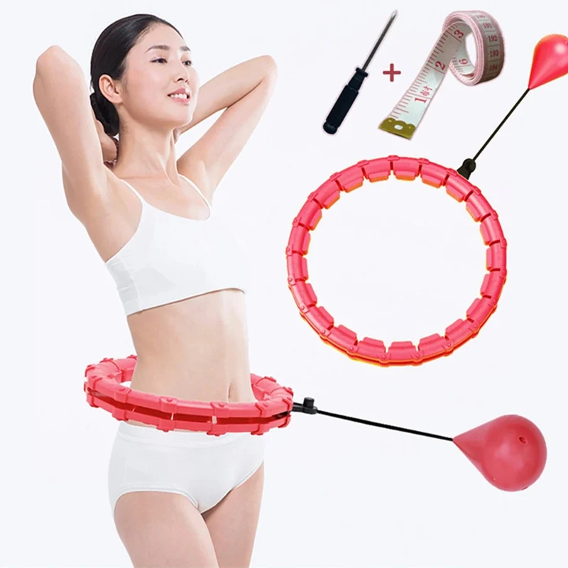 24–32 Abschnitte, Fitness-Smart-Sportreifen, verstellbar, dünne Taille, Übungsgymnastik, Kreisring, Fitnessgeräte, Taille, einfacher Gewichtsverlust
