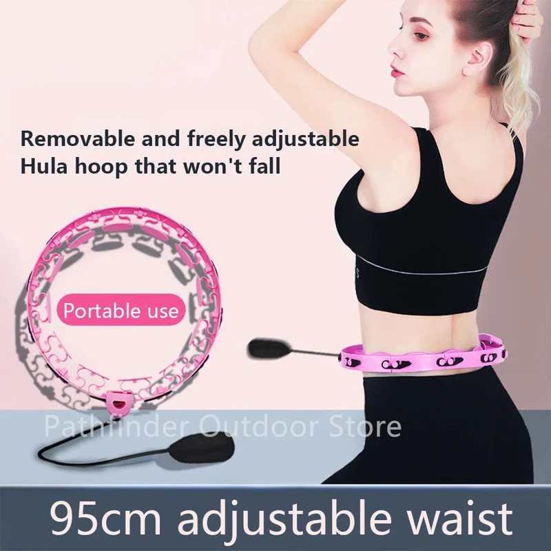 Sport Hoop Taille Trainer Übung Zu Hause Sport Gewichte Abnehmen Bauch Tragbare Fitness Ausrüstung Bodybuilding Unterhaltung