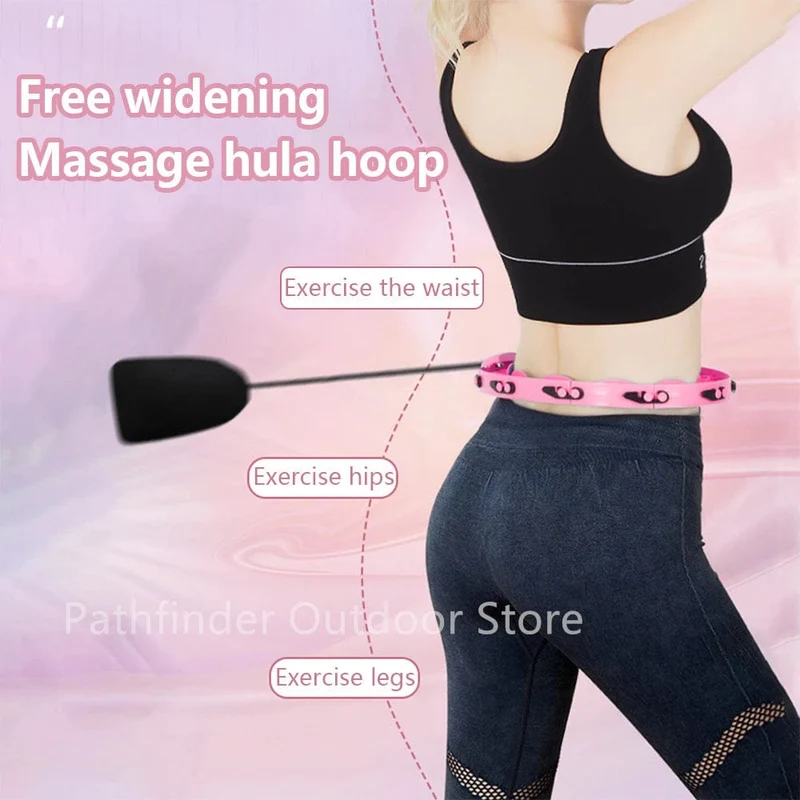 Sport Hoop Taille Trainer Übung Zu Hause Sport Gewichte Abnehmen Bauch Tragbare Fitness Ausrüstung Bodybuilding Unterhaltung