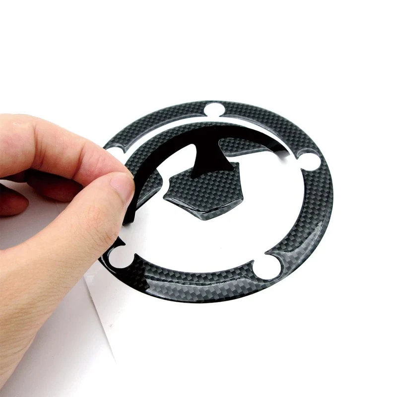 Motorrad Carbon Fiber Fuel Tank Cap Abdeckung Tank Protector Pad Aufkleber Für Kawasaki Z Z1000 Z1000SX Z800 Z750 Z250 Racing Decals