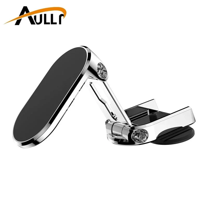 360 drehbarer magnetischer Autotelefonhalter Magnet-Smartphone-Unterstützung GPS Faltbare Telefonhalterung im Auto für iPhone Samsung Xiaomi