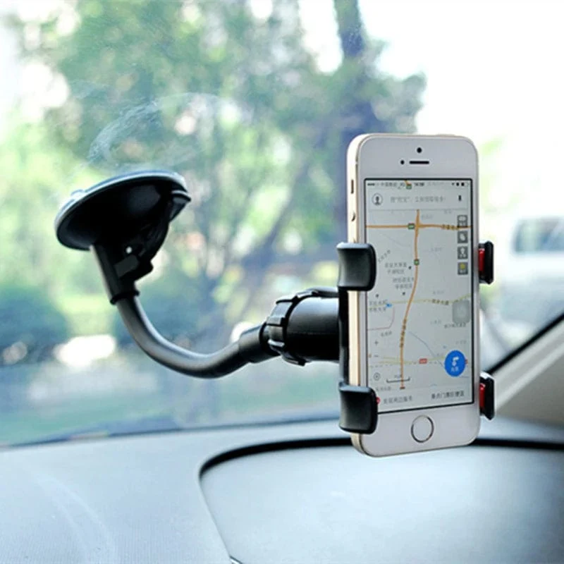 1 STÜCKE 360 ° drehbarer Autotelefonhalter Universal Armaturenbretthalterung Autohalter GPS-Telefonständer Autozubehör Autotelefonhalter