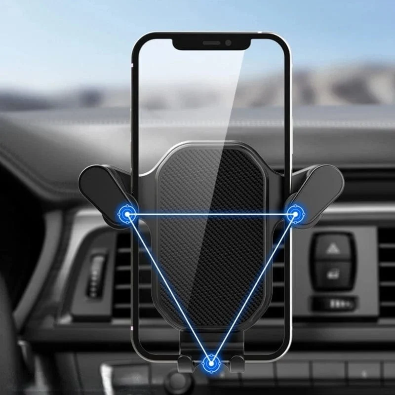 Universal Autotelefonhalter Schwerkraft Mobiler Ständer GPS-Unterstützung Auto Air Vent Halterung für IPhone 14 13 12 11 Pro Max Xr Xiaomi Samsung