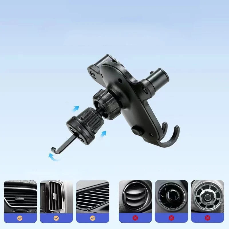 Universal Autotelefonhalter Schwerkraft Mobiler Ständer GPS-Unterstützung Auto Air Vent Halterung für IPhone 14 13 12 11 Pro Max Xr Xiaomi Samsung