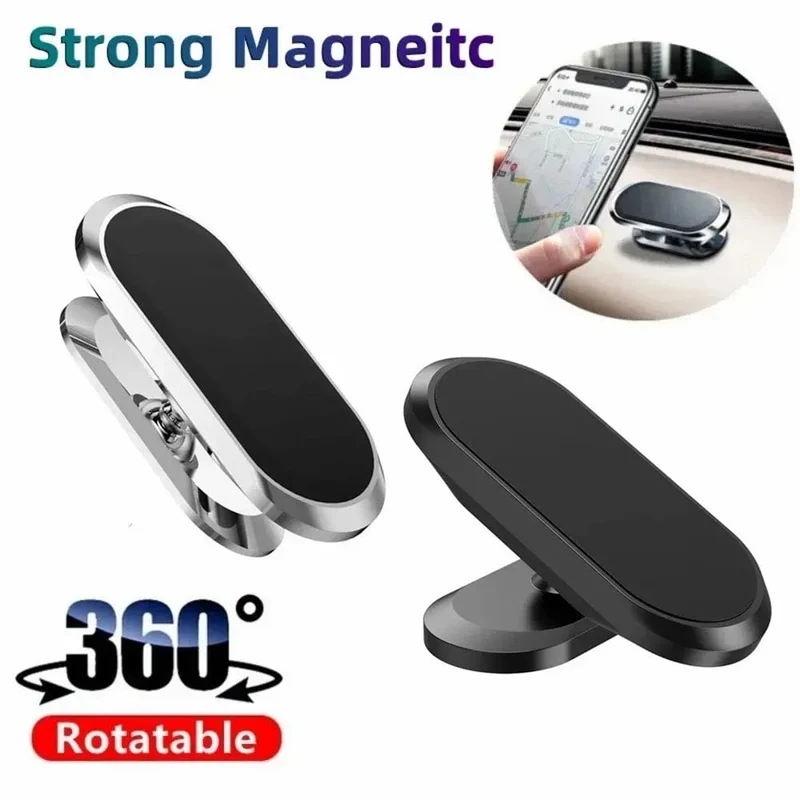 360 ° magnetischer Autotelefonhalter, Ständer, Lüftungsschlitz, Magnet, Autohalterung, GPS-Smartphone, mobile Unterstützung im Armaturenbrett des Autos für iPhone, Samsung