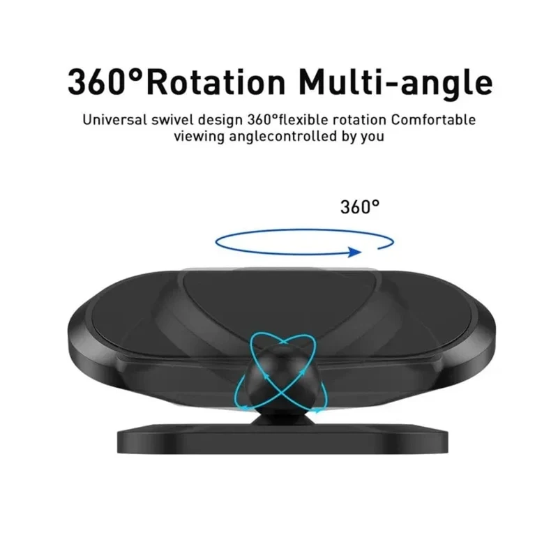 360 ° magnetischer Autotelefonhalter, Ständer, Lüftungsschlitz, Magnet, Autohalterung, GPS-Smartphone, mobile Unterstützung im Armaturenbrett des Autos für iPhone, Samsung