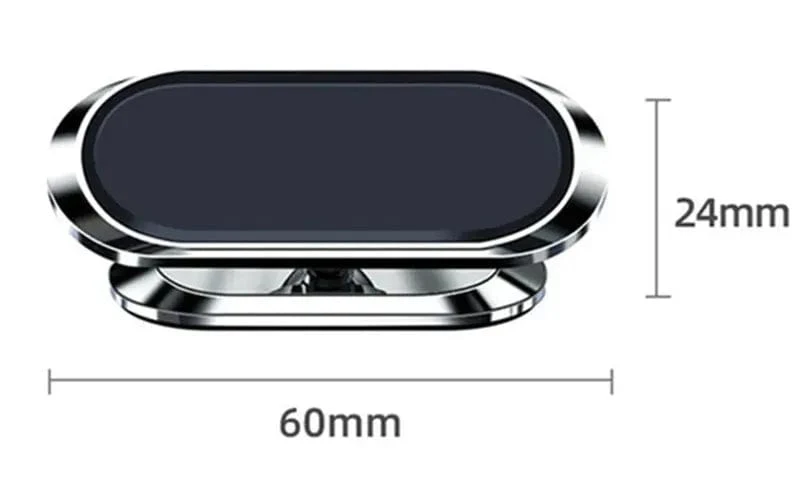 360 ° magnetischer Autotelefonhalter, Ständer, Lüftungsschlitz, Magnet, Autohalterung, GPS-Smartphone, mobile Unterstützung im Armaturenbrett des Autos für iPhone, Samsung