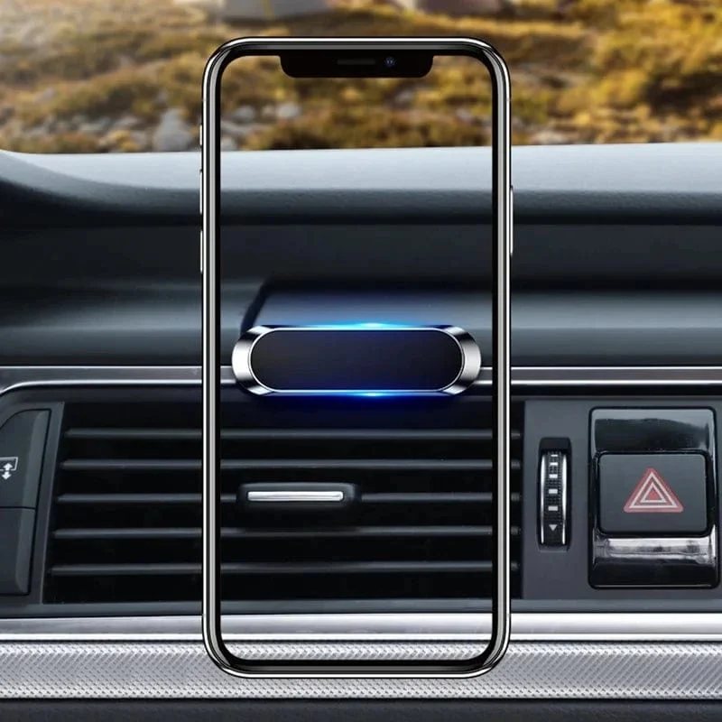 360 ° magnetischer Autotelefonhalter, Ständer, Lüftungsschlitz, Magnet, Autohalterung, GPS-Smartphone, mobile Unterstützung im Armaturenbrett des Autos für iPhone, Samsung