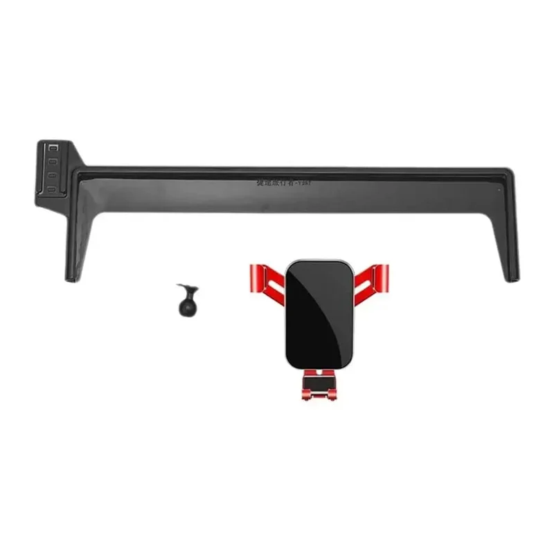 1 handy halter + 1 basis Für Jetour T2 2023 2024 Auto Telefon Halter Halterung GPS Stehen Mobile Zubehör T0B2