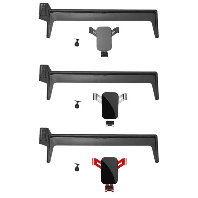 1 handy halter + 1 basis Für Jetour T2 2023 2024 Auto Telefon Halter Halterung GPS Stehen Mobile Zubehör T0B2