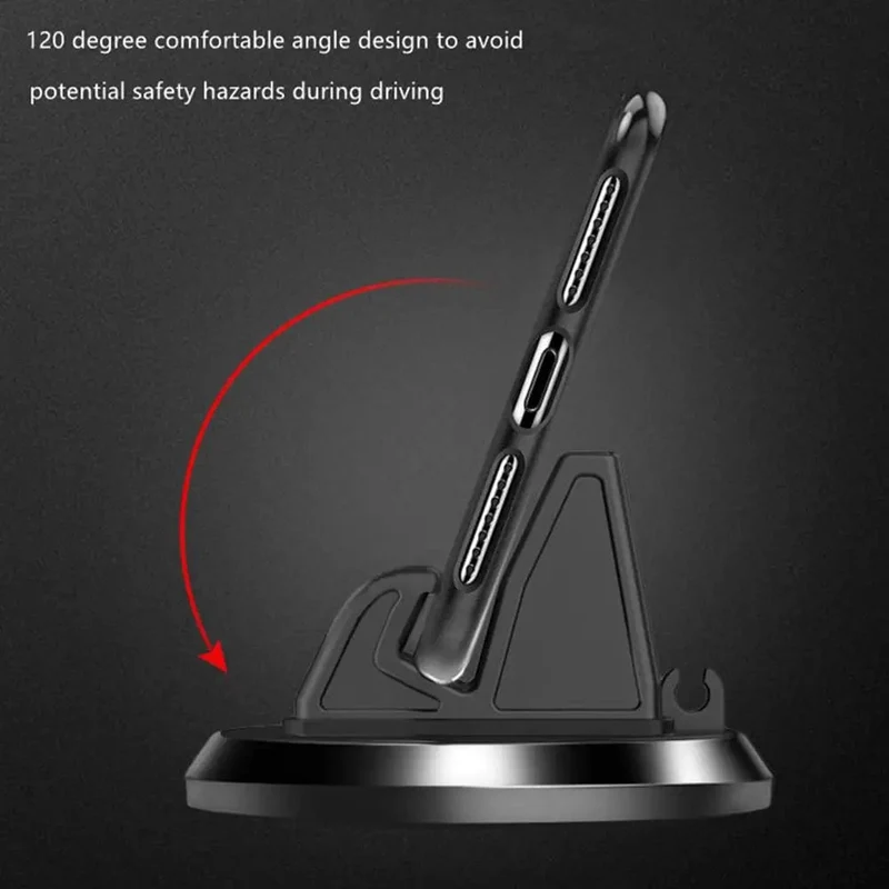 360 grad Auto Telefon Halter Matte Pad Dashboard Anti Slip Ständer Für Telefon GPS Halterung Für IPhone