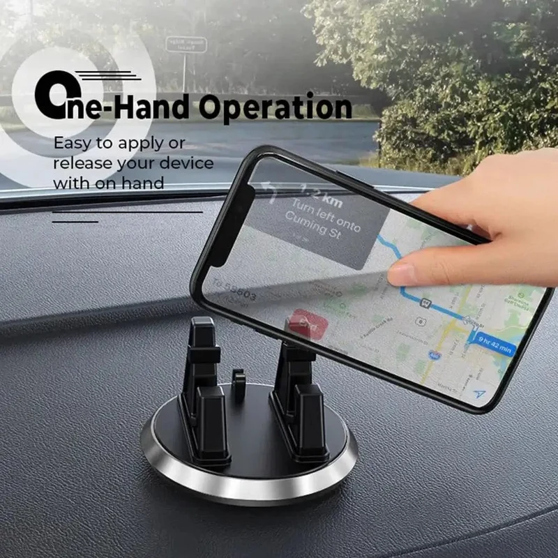 360 grad Auto Telefon Halter Matte Pad Dashboard Anti Slip Ständer Für Telefon GPS Halterung Für IPhone